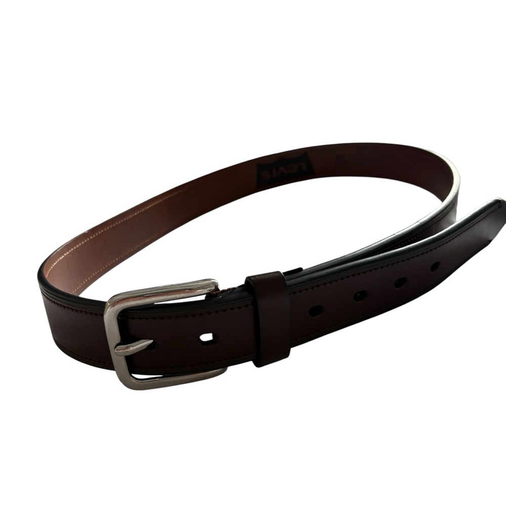 Levi's Men's Brown Leather Belt 36